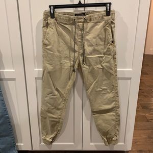 American Eagle chino joggers